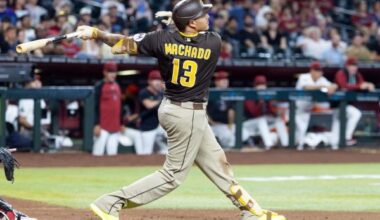 Manny Machado (3 hits, 4 RBIs) paces Padres to rout of Diamondbacks