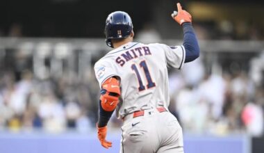 Cam Smith’s two homer get Astros past Padres