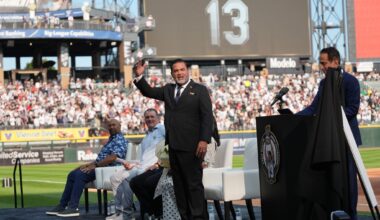 White Sox retire No. 13 of former manager and shortstop Ozzie Guillén