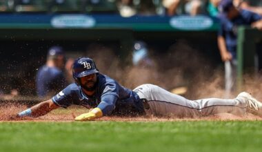 Mariners allow 14 hits as Rays earn sweep with 4-1 victory