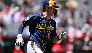 Brewers' Cooper Pratt goes on injured list as NL Central leaders face potential infield depth issues