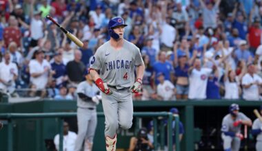 Pete Crow-Armstrong hits 27th homer and Cubs beat Nationals 8-6 to move 20 games over .500