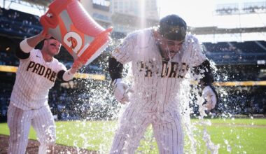 Padres win 4-3 in 11 innings to sweep MLB-leading Brewers