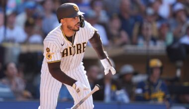 Padres beat Brewers 4-3 in 11 innings to sweep the series