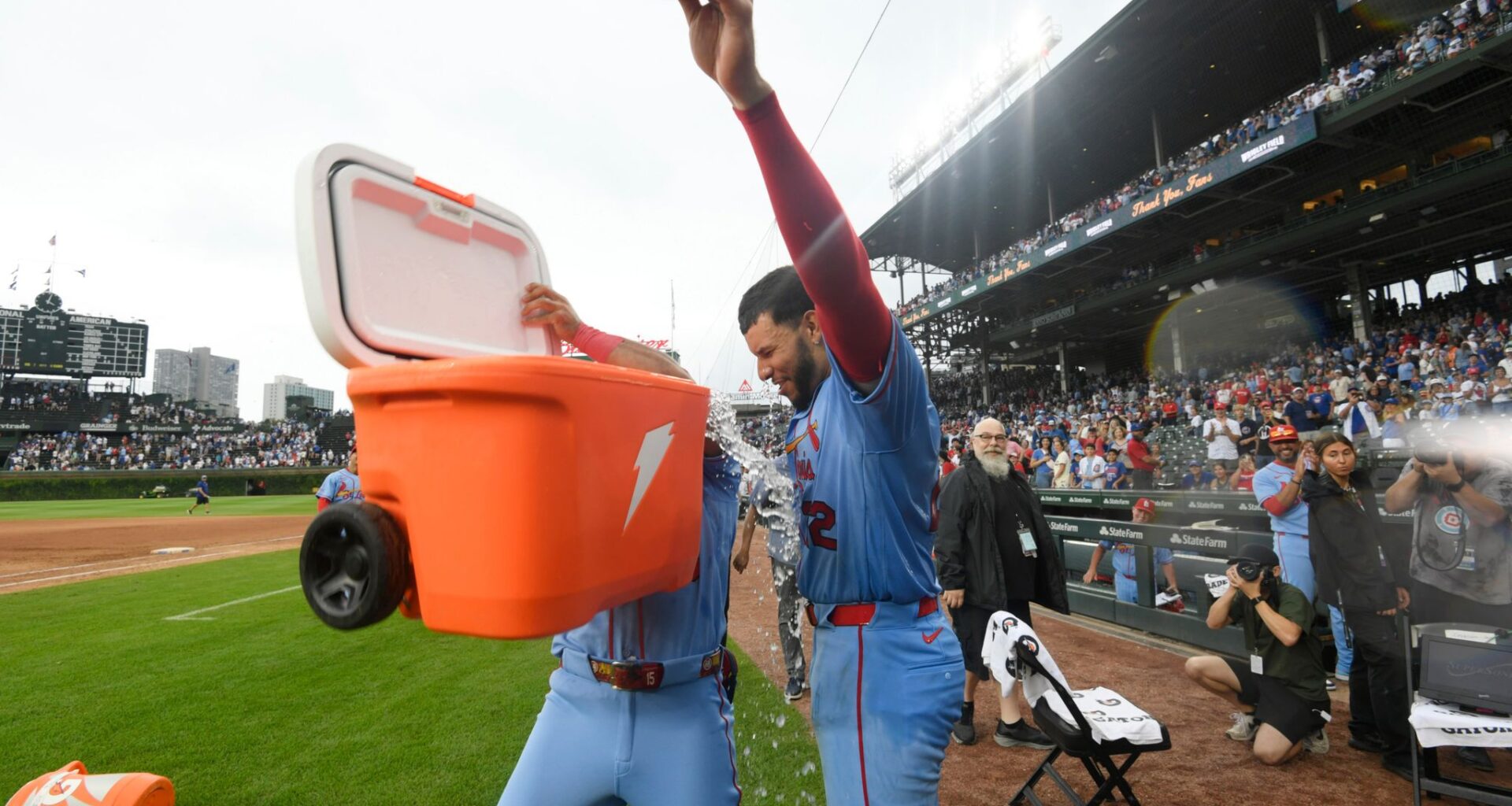 Joshua Báez of the Cardinals hits 3 homers in his first 3 at-bats in a historic major league debut