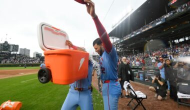 Joshua Báez of the Cardinals hits 3 homers in his first 3 at-bats in a historic major league debut