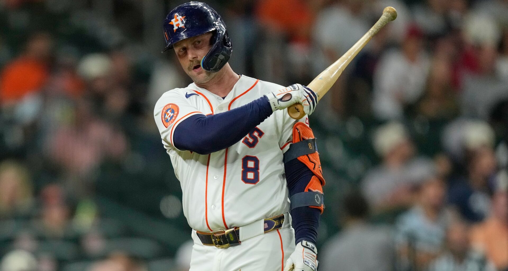 Houston Astros' bats shut down in loss to LA Angels