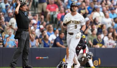 Jake Bauers homers and Logan Henderson delivers in Brewers' 4-1 victory over Braves