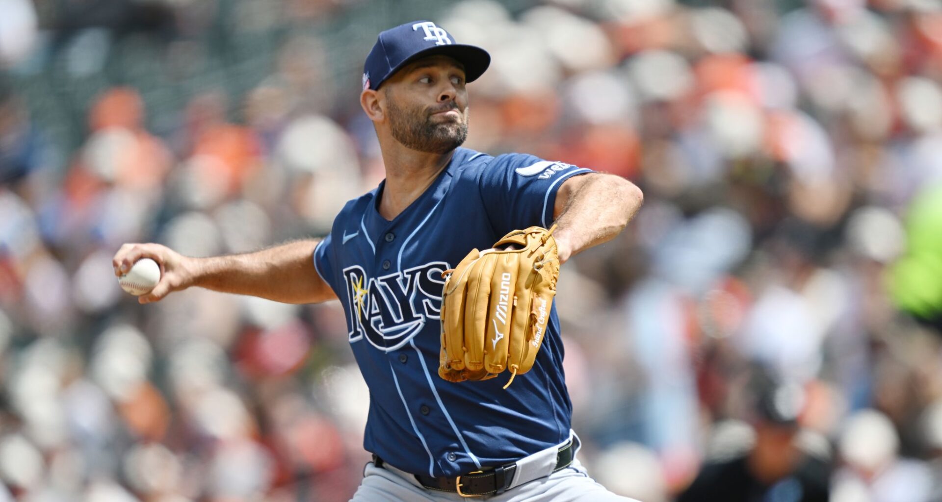 Rays veteran pitcher Nick Martinez proves to be an effective skid stopper for AL East leaders