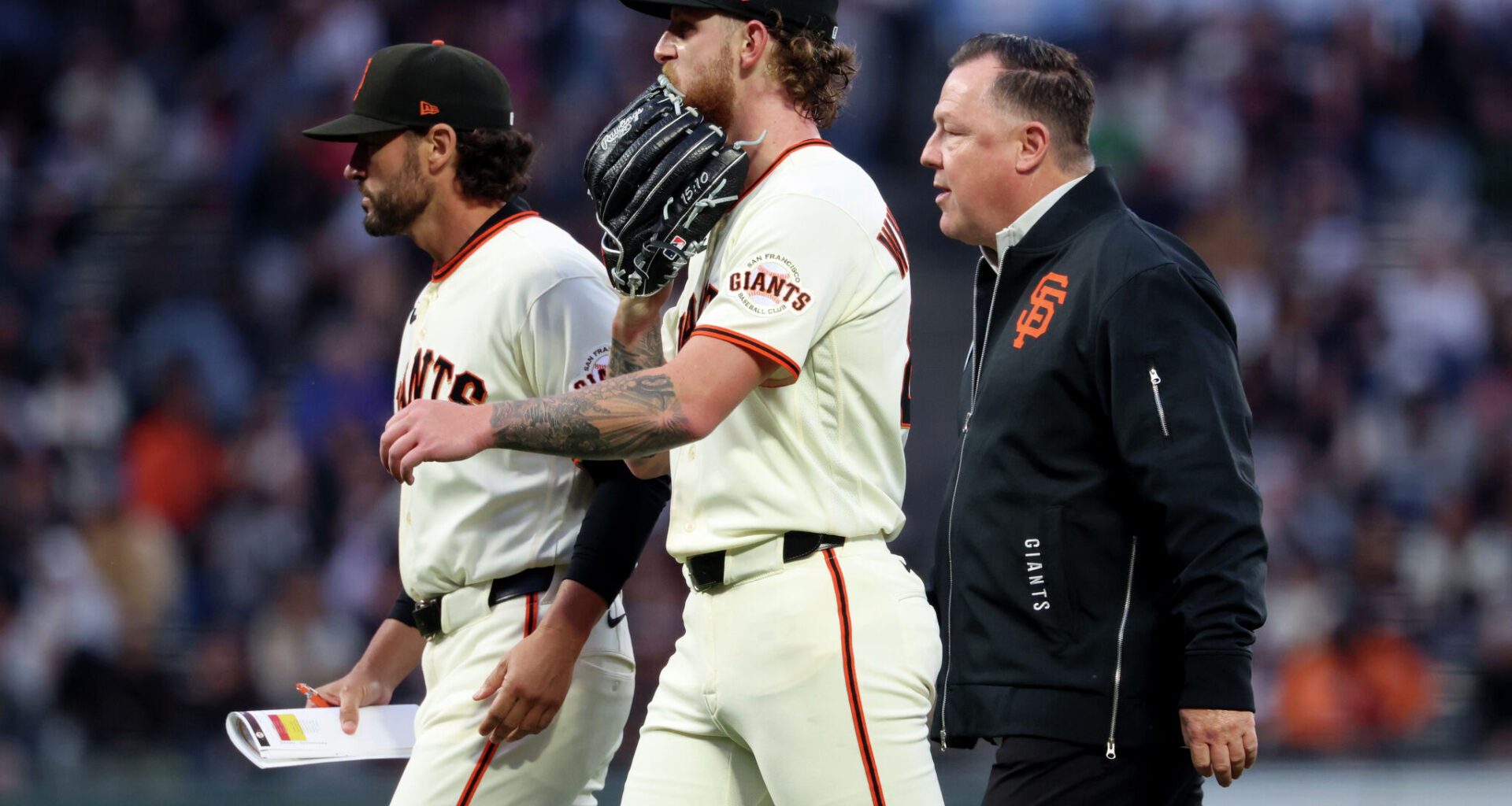 San Francisco Giants' Carson Whisenhunt has torn UCL, MRI exam shows