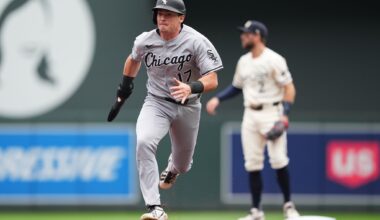 Benintendi has all three Chicago hits, including a home run, as White Sox beat Twins 3-2