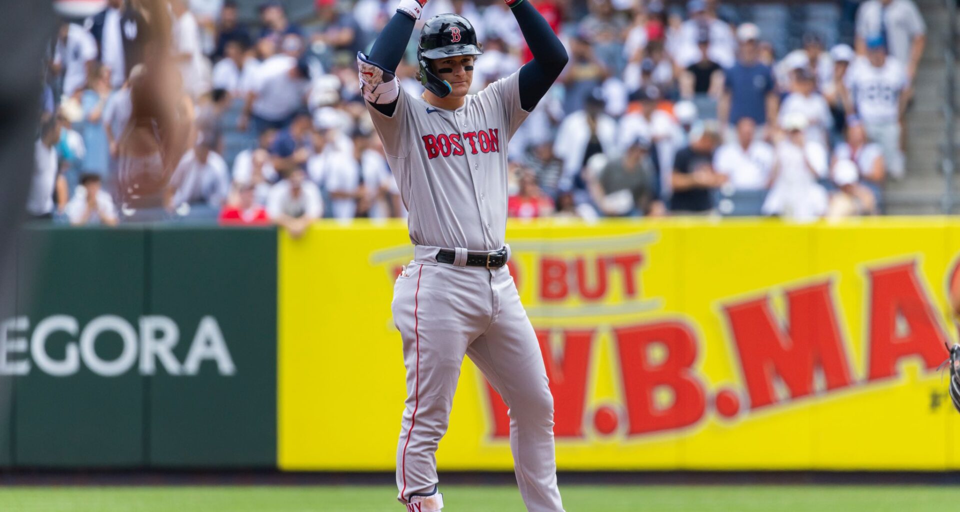 Austin Wells homers twice in 9-run eighth, Heliot Ramos homers in fifth as Yankees rout Red Sox 16-1