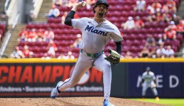 Eury Pérez continues evolution into complete pitcher with another scoreless outing - Marlins