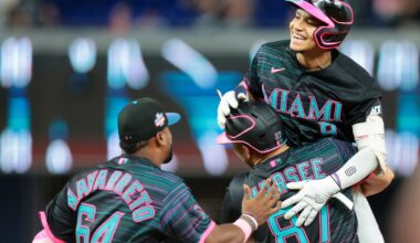 Javier Sanoja shifts momentum in Marlins' walk-off win - Marlins