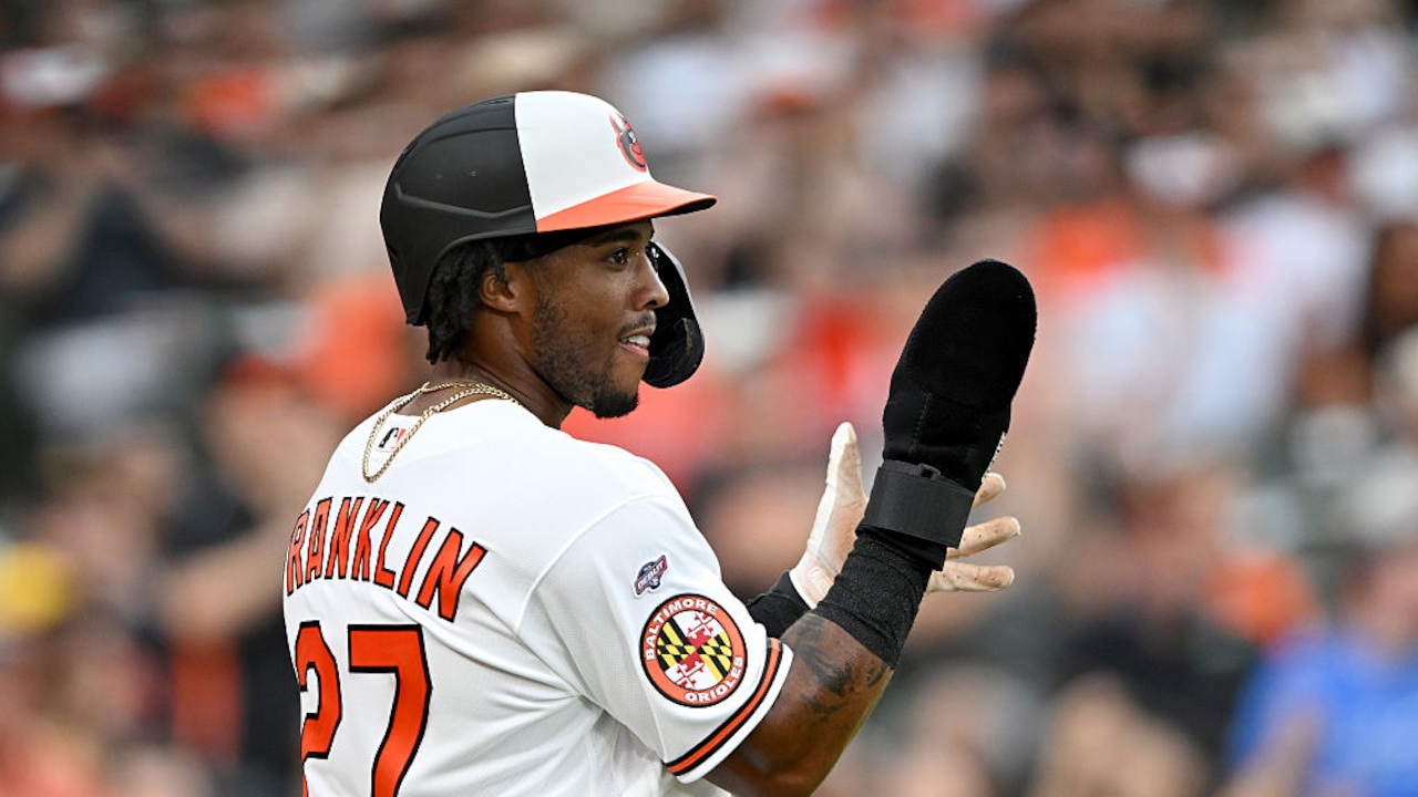 Christian Franklin’s unique approach is helping him reach base for the Orioles