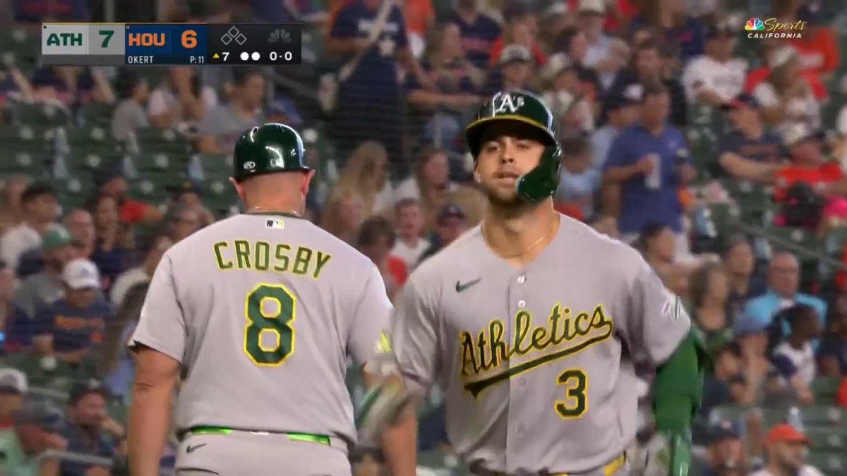 Max Muncy’s solo home run puts Athletics in front vs. Astros – NBC Sports Bay Area & California