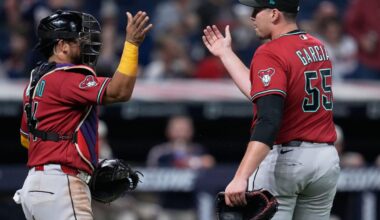 Diamondbacks score 4 in 8th to beat Guardians 4-1 and move into second in NL wild-card race | National Sports
