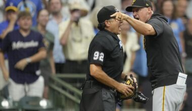 Kelly ejected again as Pirates fall to Brewers, 4-2 | National