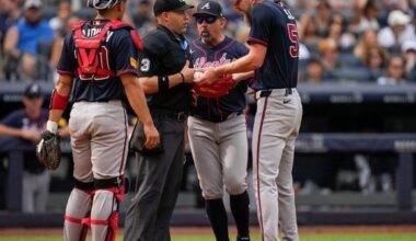 Braves ace Chris Sale ejected by umpire Dan Merzel before start of game against Yankees | National Sports