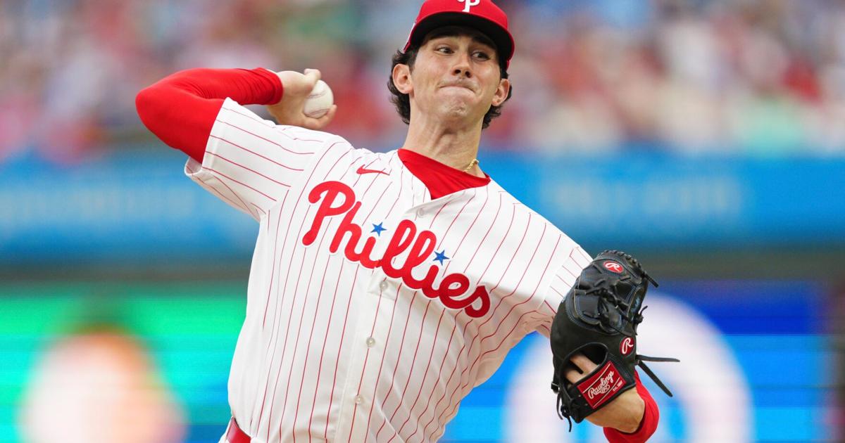 Painter works 7 strong innings, Schwarber hits MLB-leading 38th HR as Phillies rout Cardinals 12-3
