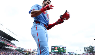 Joshua Báez makes history at Chicago Cubs' expense with 3 HRs in MLB debut