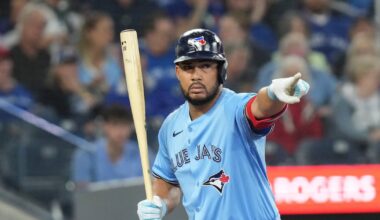 Toronto Blue Jays, Anthony Santander holding out hope for late season return