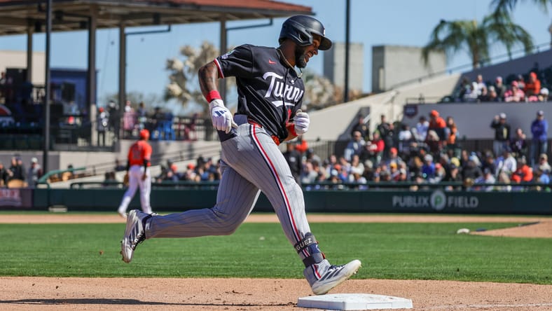 Emmanuel Rodriguez - Spring Training-Minnesota Twins at Detroit Tigers