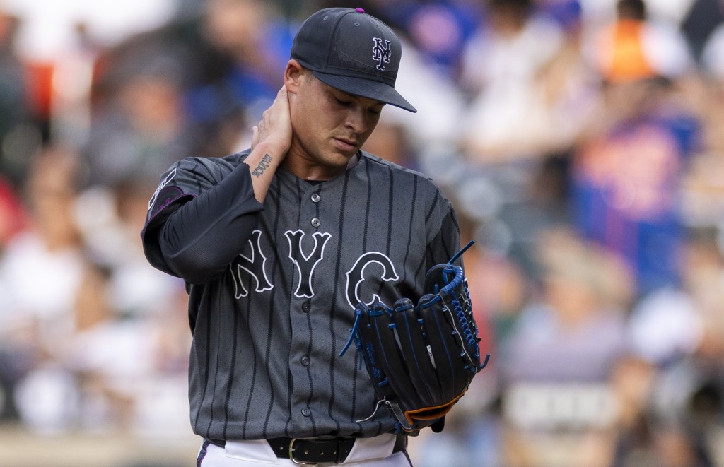 Tobias Myers, who was demoted earlier this season, is still struggling at Triple-A.