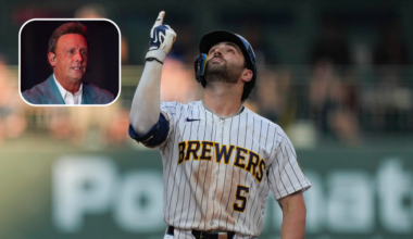 Garrett Mitchell gives classy tribute to Karl Ravech at LLWS