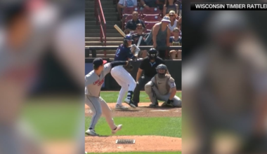 Brewers prospect Sawyer Strosnider’s father catches his first professional home run