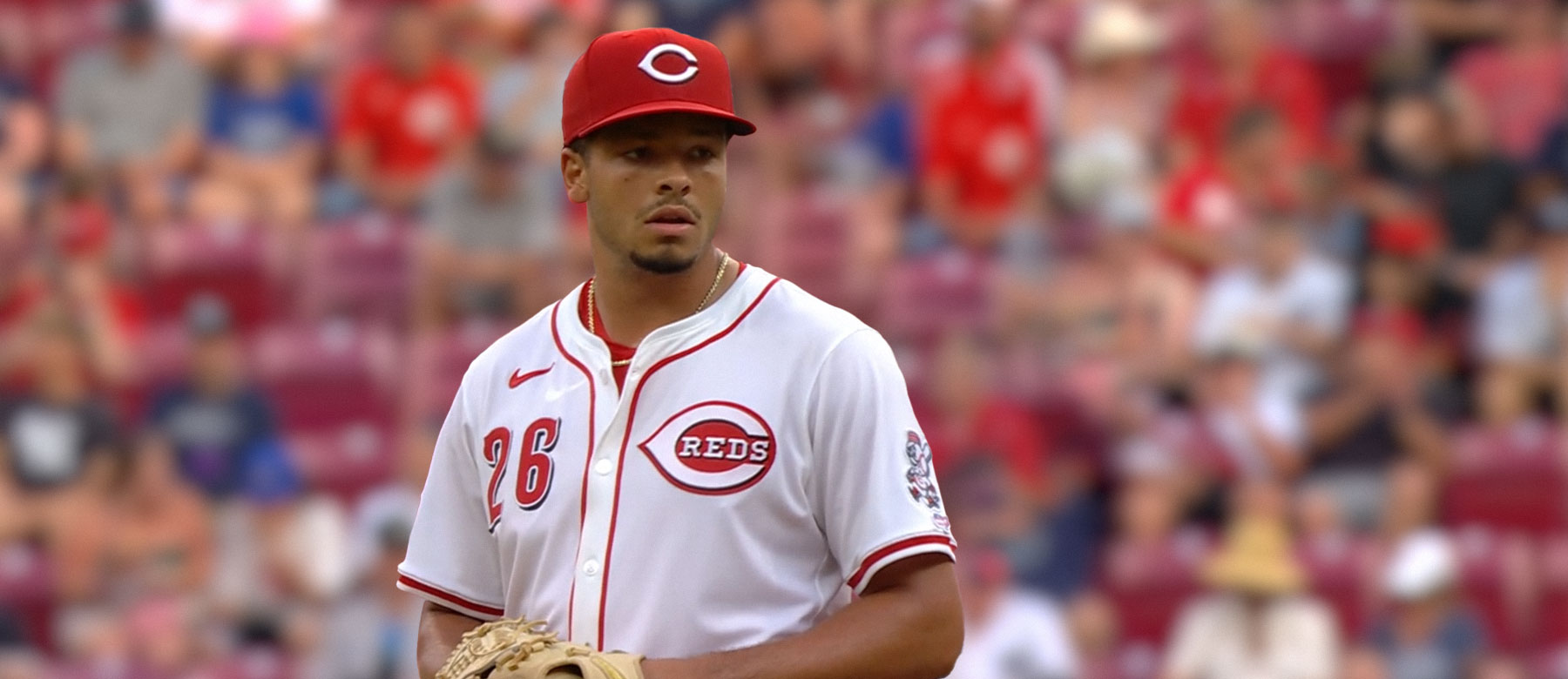 Chase Burns dominates in a messy and rainy Reds win