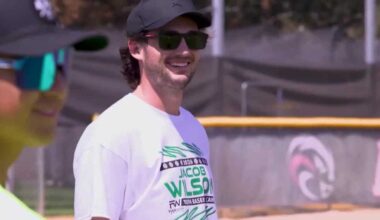 A's star Jacob Wilson hosts youth baseball camp in Sacramento