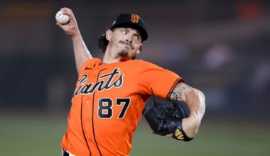 San Francisco Giants call up RHP Trent Harris for MLB debut