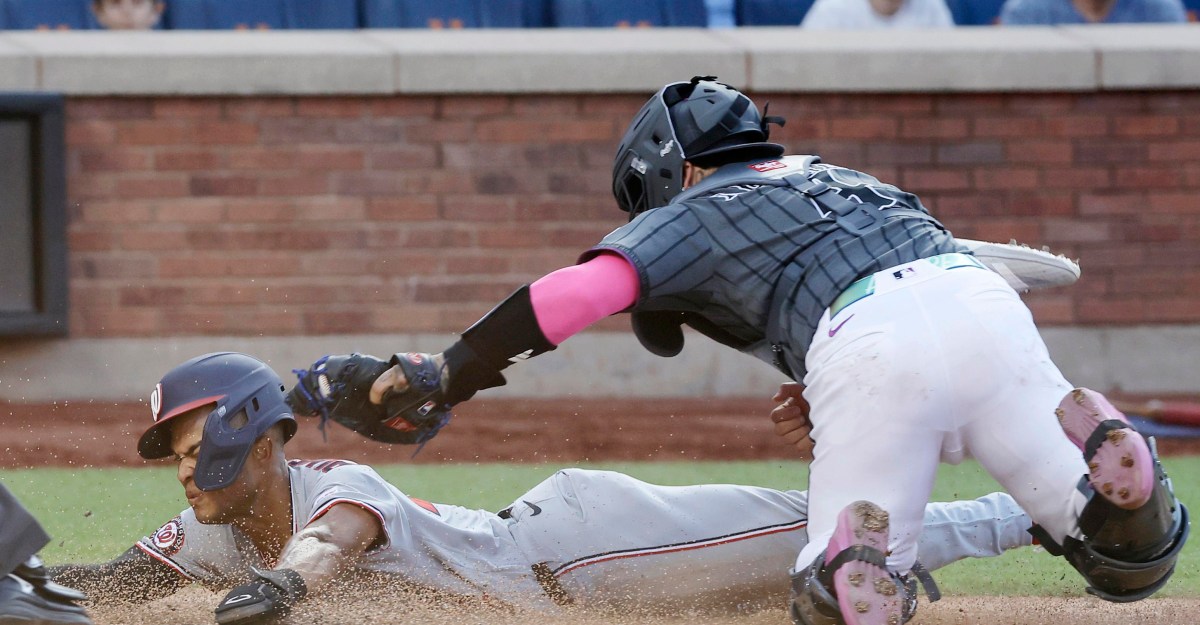 Mets pull out a win over Nats thanks to hits from Alvarez, Lindor