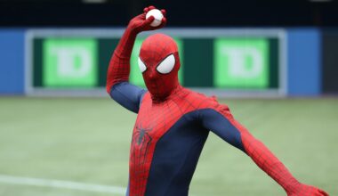 Colorado Rockies After Dark: The Rockies in relation to Spider-Man