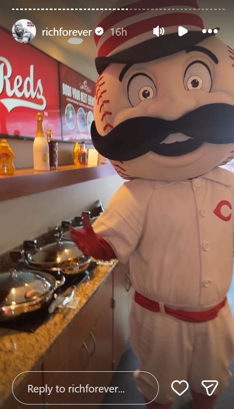 Inside Rick Ross’ larger-than-life night at the Cincinnati Reds game