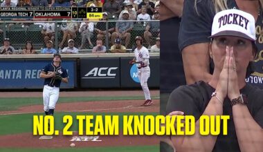 Oklahoma WALKS OFF No. 2 overall seed Georgia Tech to win regional | Full 10th inning
