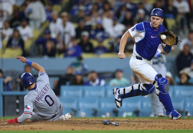 Texas Rangers v Los Angeles Dodgers