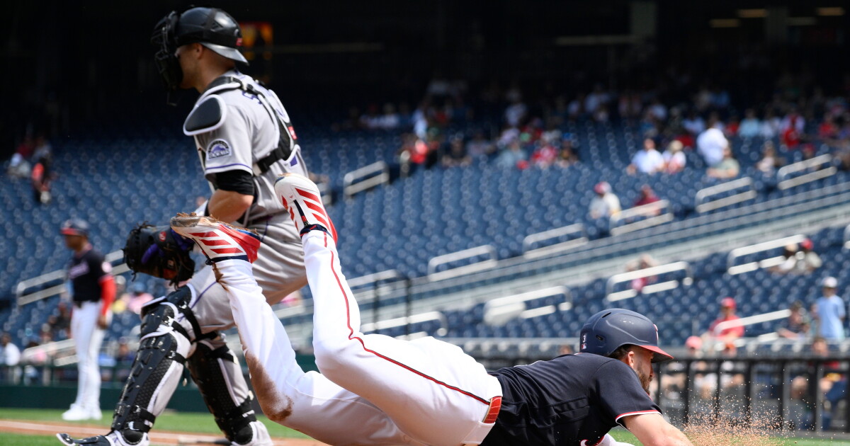 Daylen Lile homers as Nationals top Rockies 7-1 to split 4-game series