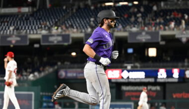 Connor Norby's grand slam helped the Rockies to a 13-1 win over the Nationals