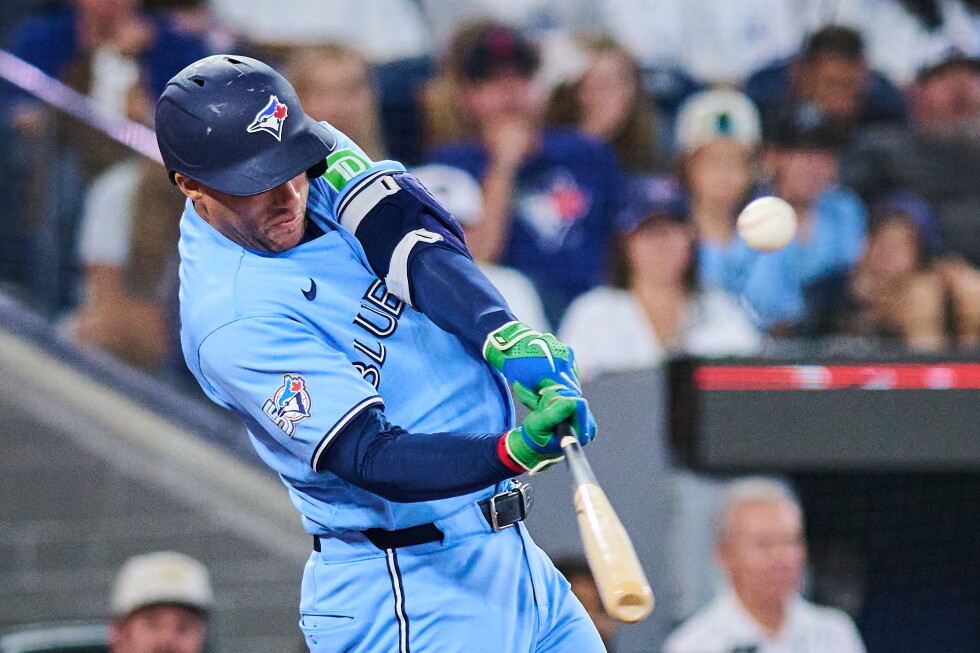 Toronto's Springer scratched against Phillies with shoulder injury