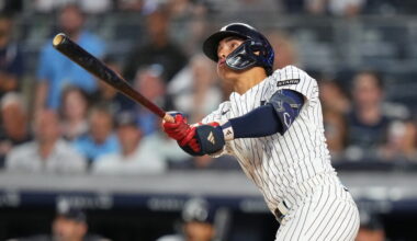 Top prospect George Lombard Jr. homers for Yankees in major league debut