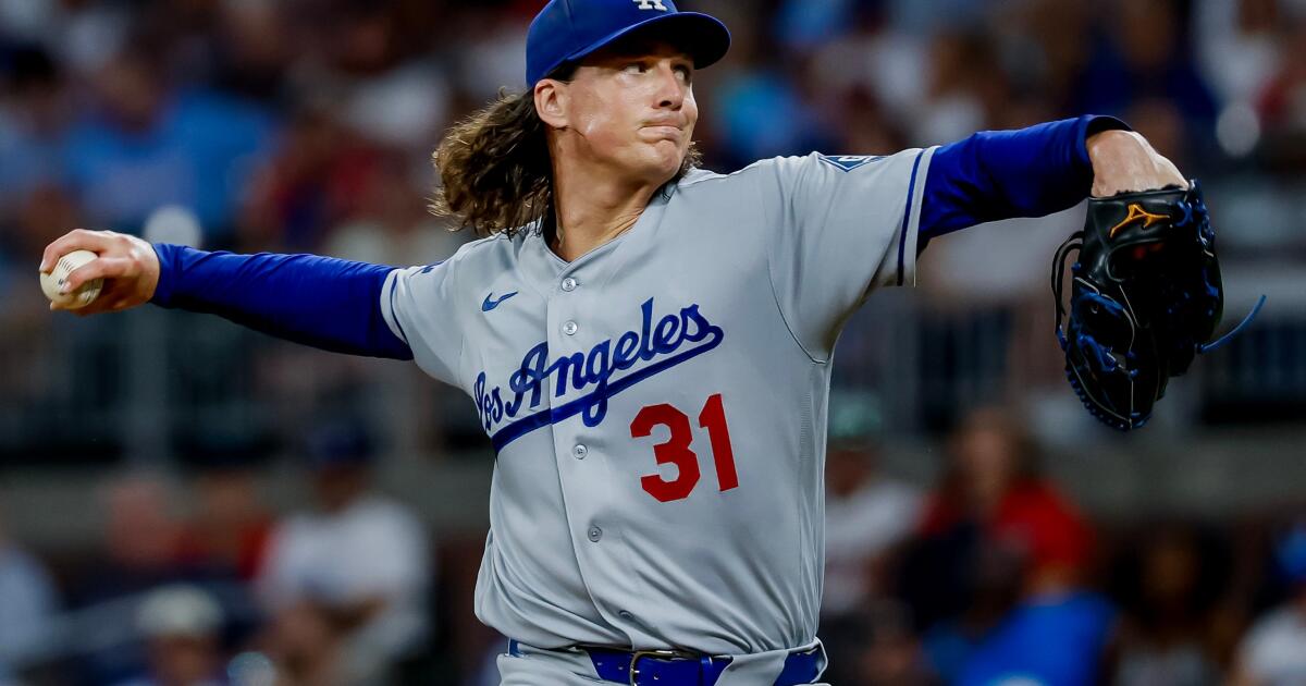 Despite loss to Braves, Dodgers rotation taking shape with Tyler Glasnow back, Shohei Ohtani nearing return