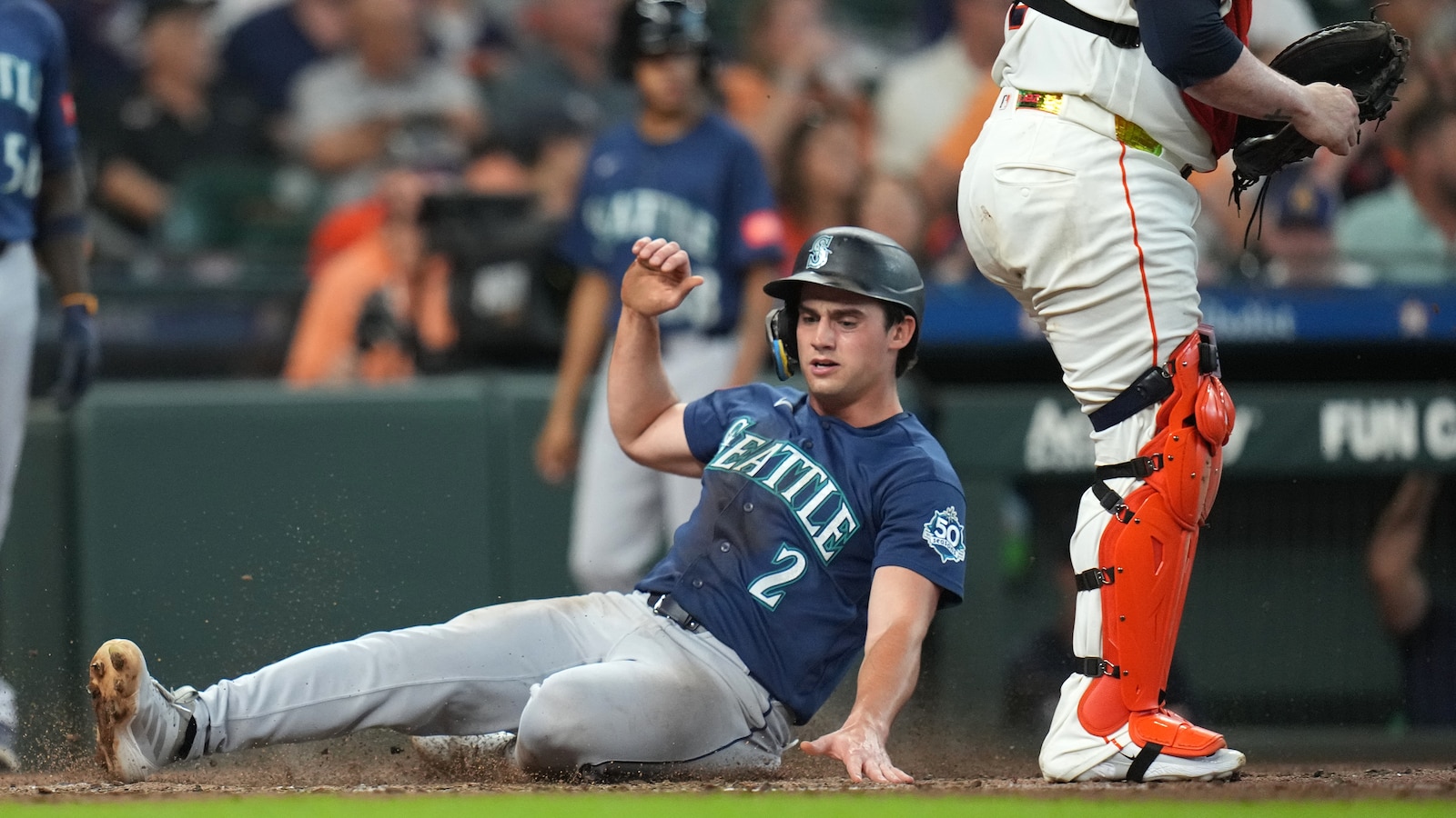 Cole Young powers the Mariners past the Astros 10-5 with a homer and 4 RBIs