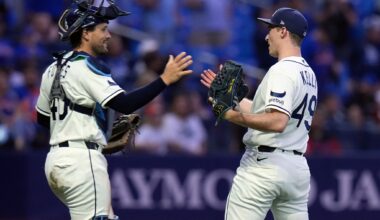 Freddy Peralta stymies former team and Yandy Díaz powers AL-best Rays to 6-2 win over Mets