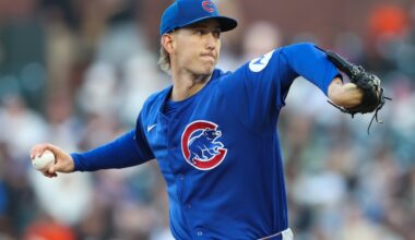 Cubs rule out right-hander Ben Brown for the rest of the season with neck injury