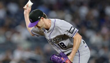 Volpe hits grand slam in return to majors as Yankees sweep Rockies 10-3 to pull closer in AL East