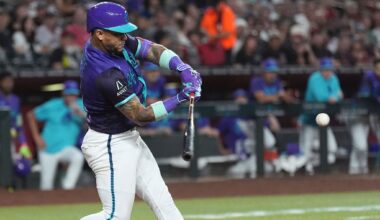Ketel Marte has 3 RBIs to earn big cheers from Chase Field crowd, Diamondbacks beat Rangers 9-1