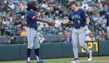 Mariners pound Athletics 19-1 with 5 home runs, 23 hits