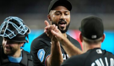 Sandy Alcantara comes out of the bullpen on 1 day of rest and earns 1st career save for Marlins